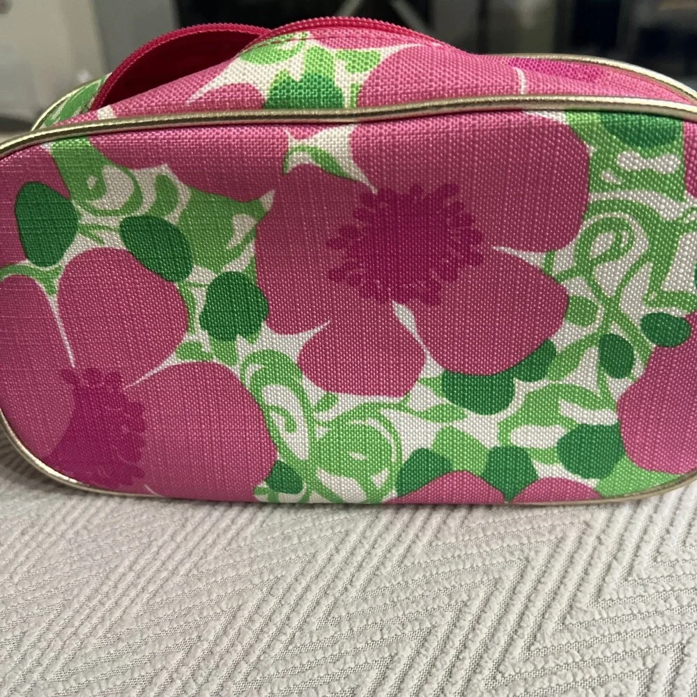 Lilly Pulitzer Cosmetic Travel Bag for Estee Lauder 8.5 x 4.5 x 2.5
